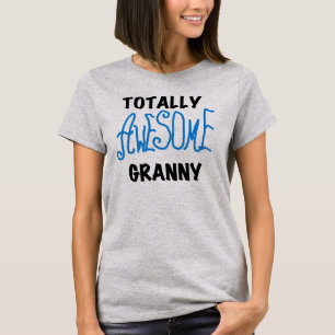 Total fantastische Oma-blaue T-Shirts und