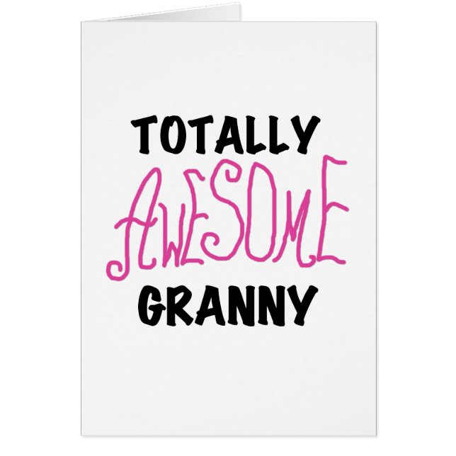 Total fantastische Oma-Rosa-T-Shirts und Geschenke (Vorne)