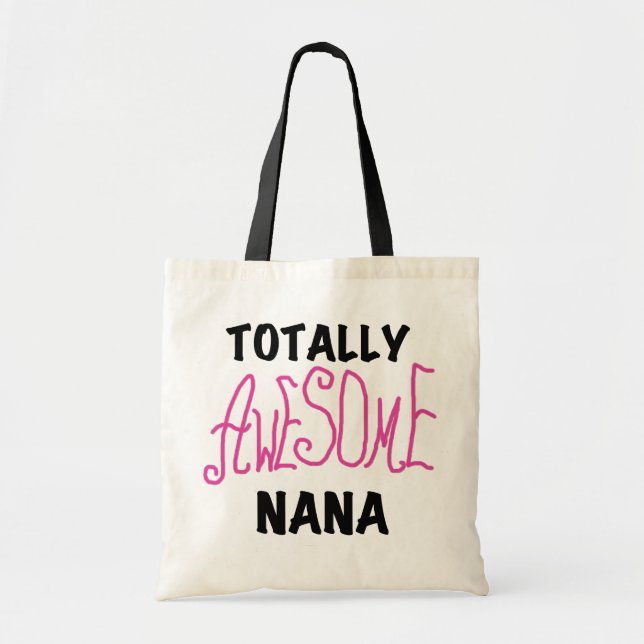 Total fantastische rosa T-Shirts und Geschenke Nan Tragetasche (Vorne)