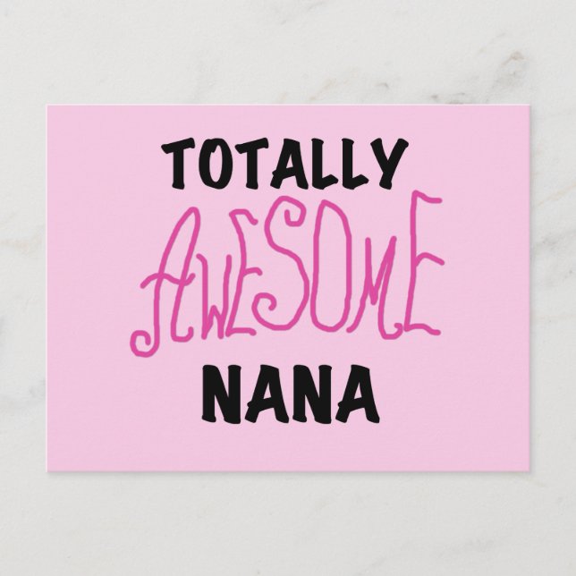Total fantastische rosa T-Shirts und Geschenke Postkarte (Vorderseite)