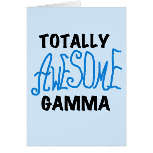 Total fantastisches Gamma-blaue T-Shirts und