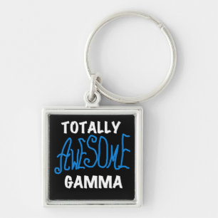 Total fantastisches Gamma-blaue T-Shirts und Gesch Schlüsselanhänger