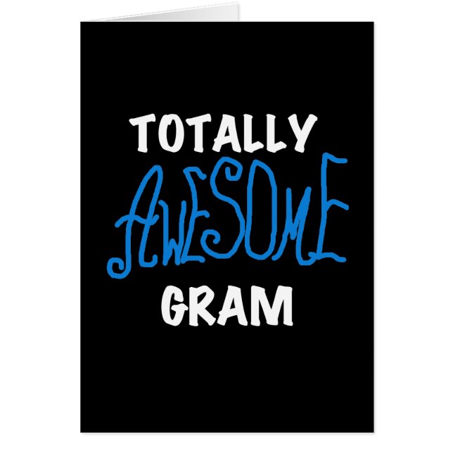 Total fantastisches Gramm-blaue T-Shirts und (Vorne)