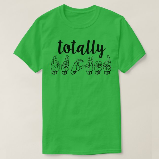 Total Fcked Sign Language T-Shirt (Design vorne)