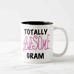 Total großartige Gram Pink T-Shirts und Geschenke Zweifarbige Tasse