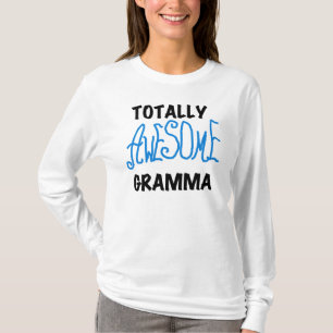 Total großartige Gramma blaue T-Shirts Geschenke