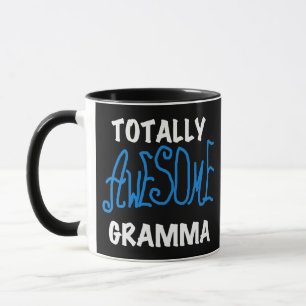 Total großartige Gramma-Blue-T-Shirts und Geschenk Tasse