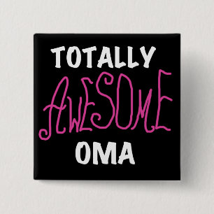 Total großartige Oma Pink T-Shirts und Geschenke Button