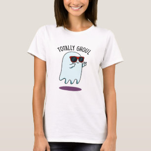 Total gruselig lustiger cooler Halloween-Geist-Wor T-Shirt