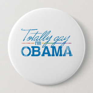 Total homosexuell für Obama Faded.png Button