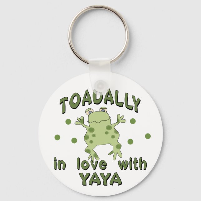 TOTAL Liebe YaYa Frog Schlüsselanhänger (Vorderseite)