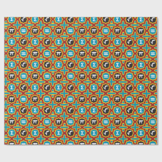 Total Mathe-Geschenk-Verpackung! Geschenkpapier