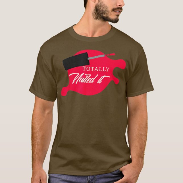 Total Nails Manicure Nail Tech T-Shirt (Vorderseite)
