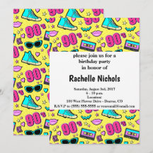 Total Neunzigerjahre gemustert