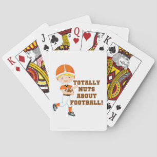 Total Nuts über Fußball Spielkarten