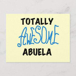 Total Phantastisch Abuela Blue Tshirts and GIfts Postkarte