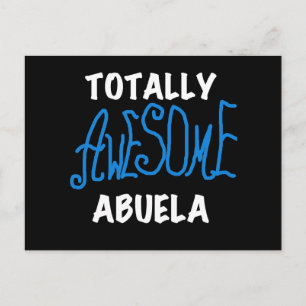 Total Phantastisch Abuela Blue Tshirts und Geschen Postkarte