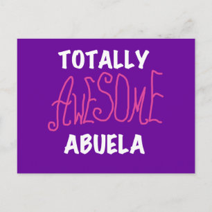 Total Phantastisch Abuela Pink T - Shirt und Gesch Postkarte