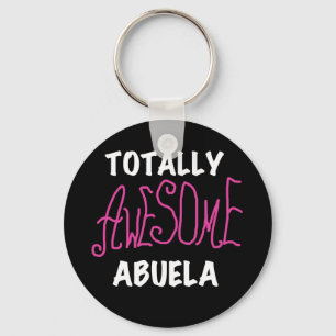 Total Phantastisch Abuela Pink T - Shirt und Gesch Schlüsselanhänger