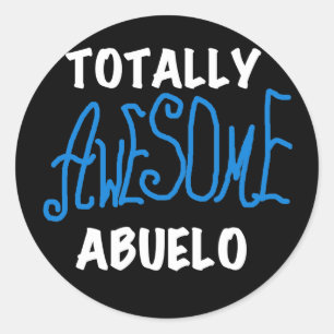 Total Phantastisch Abuelo Tshirts und Geschenke Runder Aufkleber