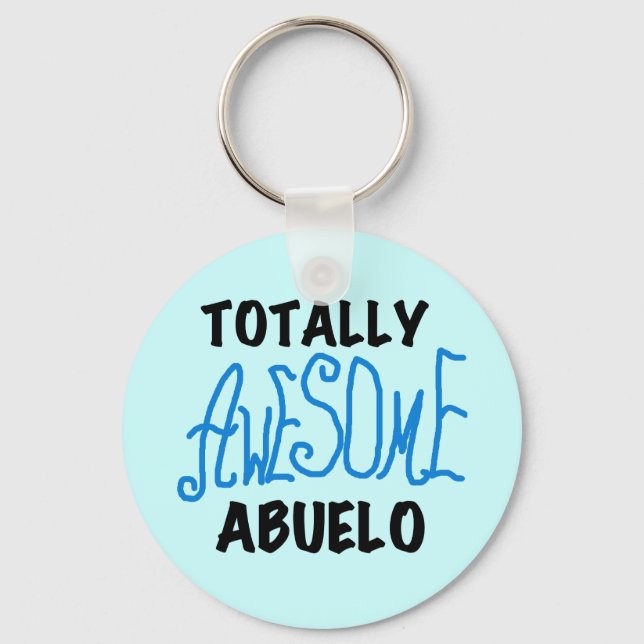 Total Phantastisch Abuelo Tshirts und Geschenke Schlüsselanhänger (Vorderseite)