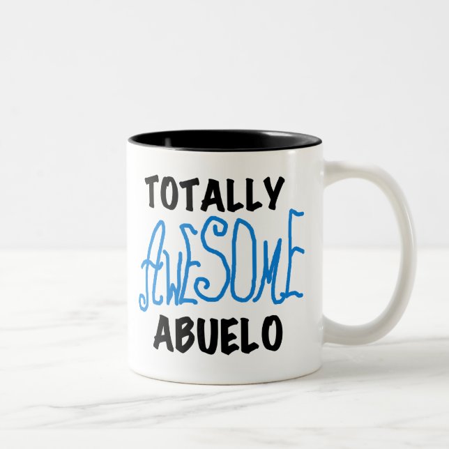 Total Phantastisch Abuelo Tshirts und Geschenke Zweifarbige Tasse (Rechts)