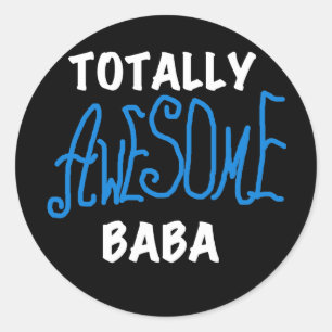 Total Phantastisch Baba Tshirts und Geschenke Runder Aufkleber