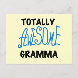 Total Phantastisch Gramma Blue Tshirts Geschenke Postkarte
