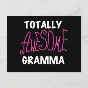 Total Phantastisch Gramma Pink T - Shirt Geschenke Postkarte