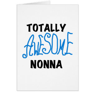 Total Phantastisch Nonna Blue T - Shirt und Gesche