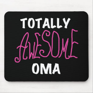 Total Phantastisch Oma Pink T - Shirt und Geschenk Mousepad