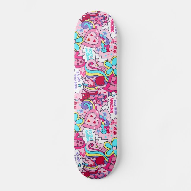 total phantastisch skateboard (Vorderseite)