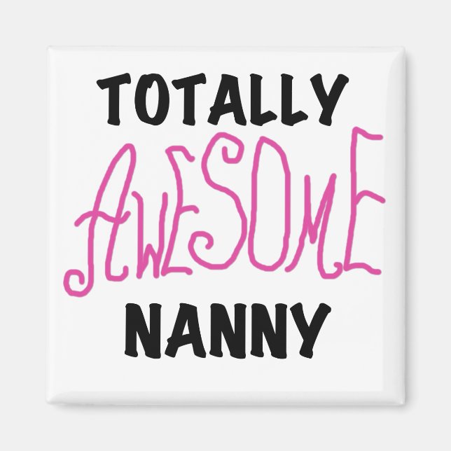 Total Phantastische Gruschige Rosa T - Shirt und G Magnet (Vorne)