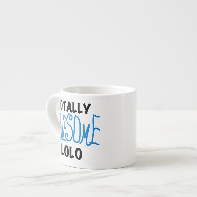 Total Phantastische Lolo Blue Geschenke Espressotasse (Vorderseite Links)