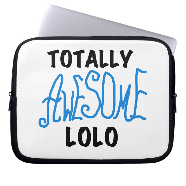 Total Phantastische Lolo Blue Geschenke Laptopschutzhülle (Vorderseite)