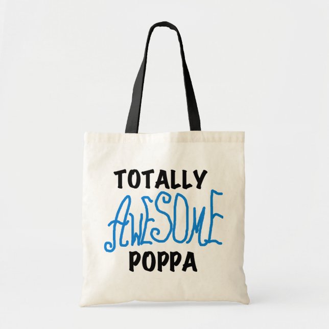 Total Phantastische Poppa-Hemden und Geschenke Tragetasche (Vorne)