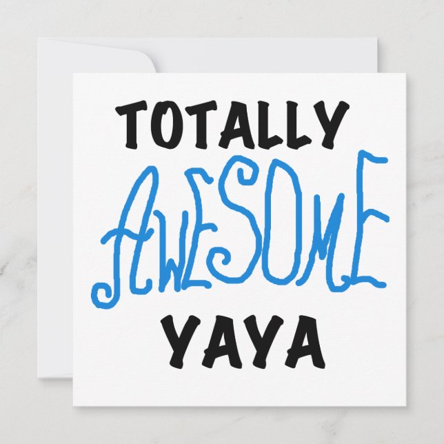 Total Phantastische Yaya-T - Shirt und Geschenke (Vorderseite)