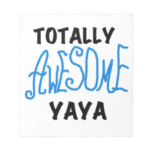 Total Phantastische Yaya-T - Shirt und Geschenke Notizblock