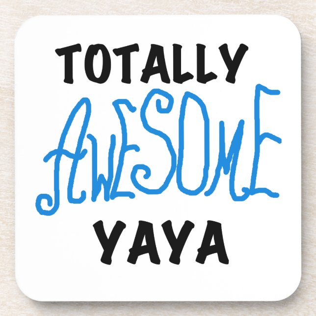 Total Phantastische Yaya-T - Shirt und Geschenke Untersetzer (Vorderseite)