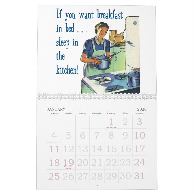 Total Retro Kalender (Jan 2026)