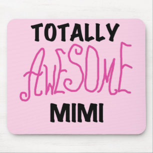 Total rosa T-Shirts fantastisches Mimi und Geschen Mousepad