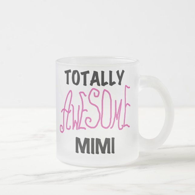 Total rosa T - Shirts fantastisches Mimi und Mattglastasse (Rechts)