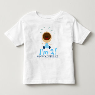 Total Schreckliche zwei T - Shirt für Kleinkinder