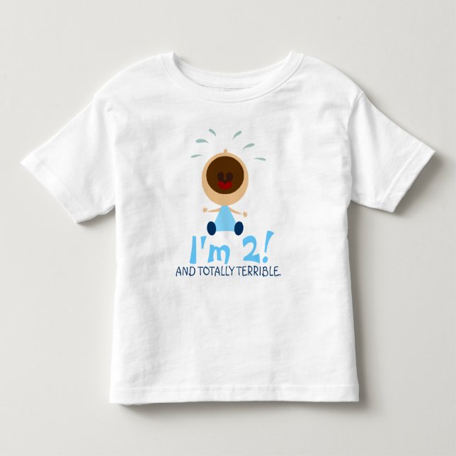 Total Schreckliche zwei T - Shirt für Kleinkinder (Vorderseite)