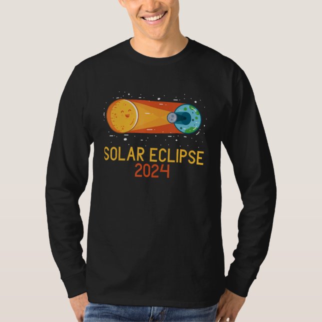 Total Solar Eclipse 2024 T-Shirt (Vorderseite)