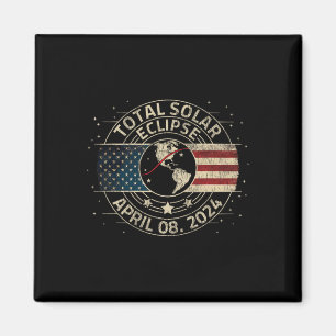 Total Solar Eclipse 2024 Totality Eclipse Path 04. Magnet