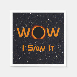 Total Solar Eclipse 2024 WOW I sah es Serviette