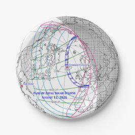 Total Solar Eclipse 2026 Map Pappteller
