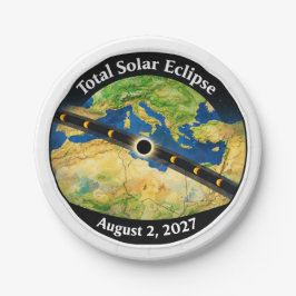 Total Solar Eclipse 2027 Map Pappteller