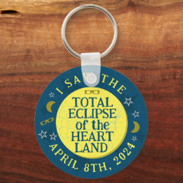 Total Solar Eclipse 8. April 2024 Viewer Souvenir Schlüsselanhänger